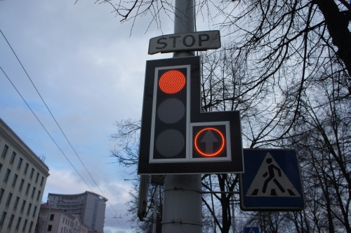 светофоры в Минске