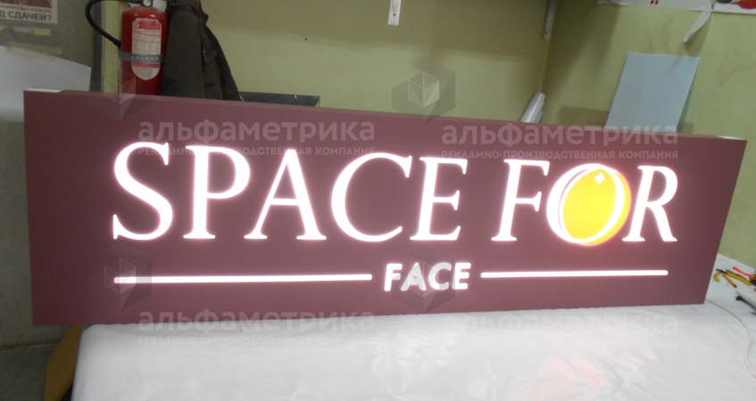 Вывеска филиала сети SPACE FOR Щетининский переулок 12, фото