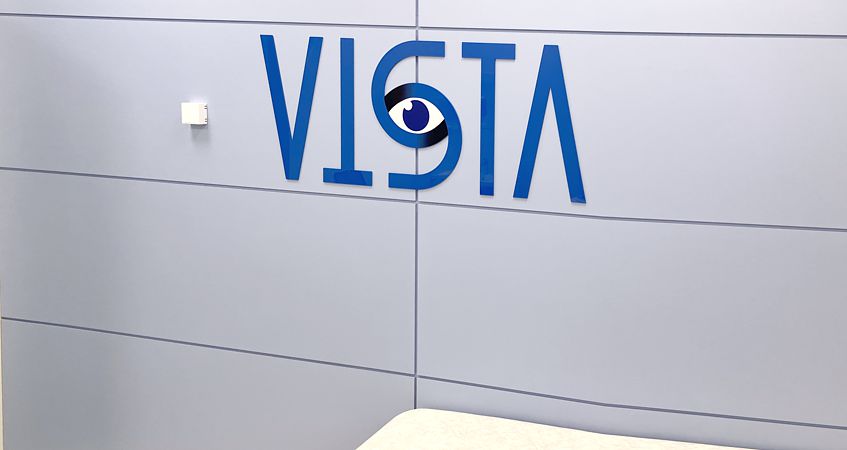 Брендирование клиники «VISTA», фото