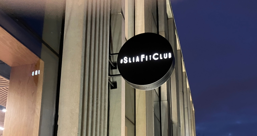 Панель кронштейн с распорным креплением для #SLIMFITCLUB, фото