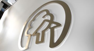Объемный логотип из металла