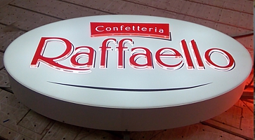 Рекламные конструкции для акции компании Раффаэлло «А как любите вы?» 