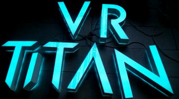 Объёмные буквы с RGB подсветкой TITAN VR