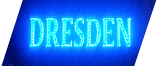 Буквы с открытыми светодиодами «DRESDEN»